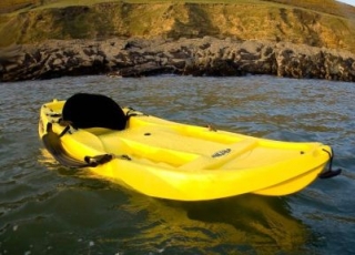 One of our kayaks